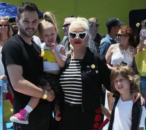 Christina Aguilera husband and kids